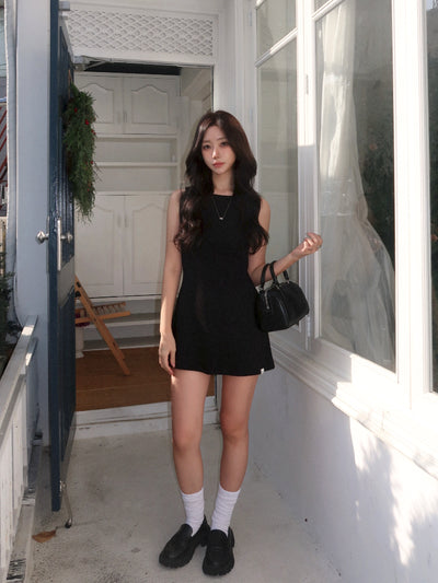 Classic Mini Dress (Black)