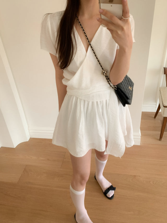 Flare Wrap Dress