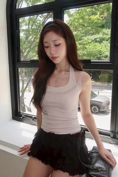 Mute Lace Sleeveless