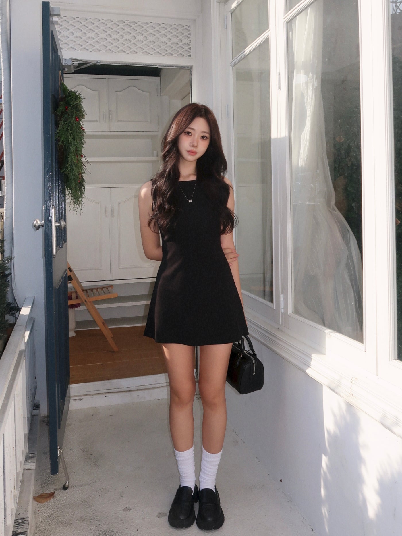 Classic Mini Dress (Black)