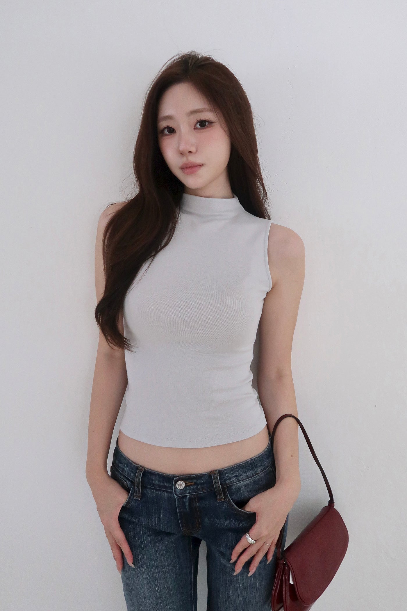 Hayden Mock Neck Sleeveless