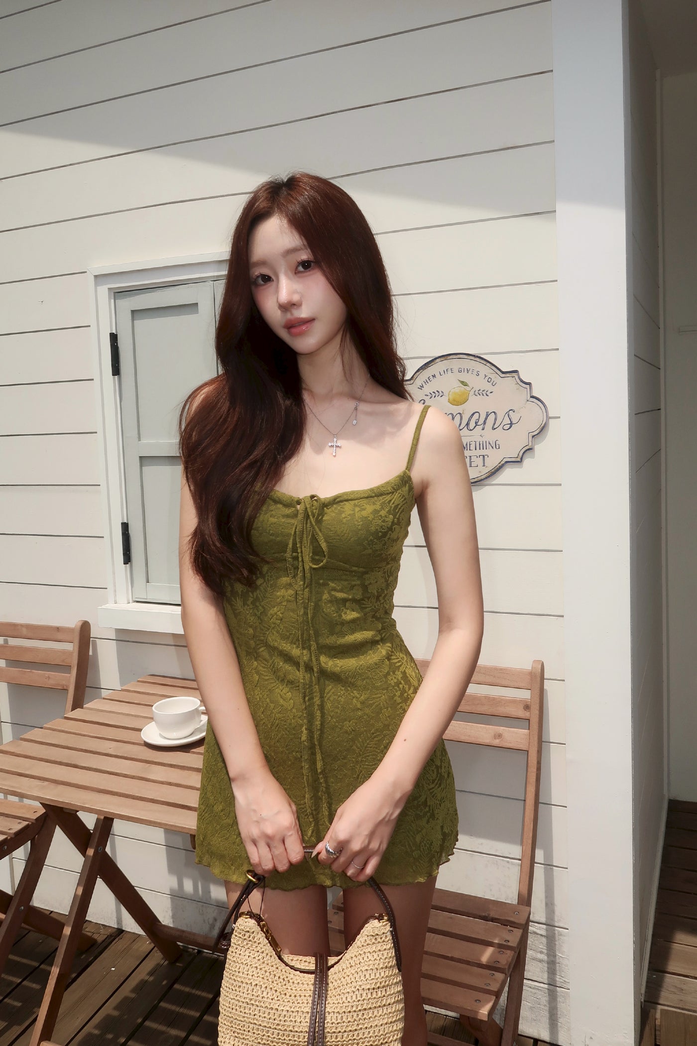 [Padded] Olive Mini Dress (2Colors)
