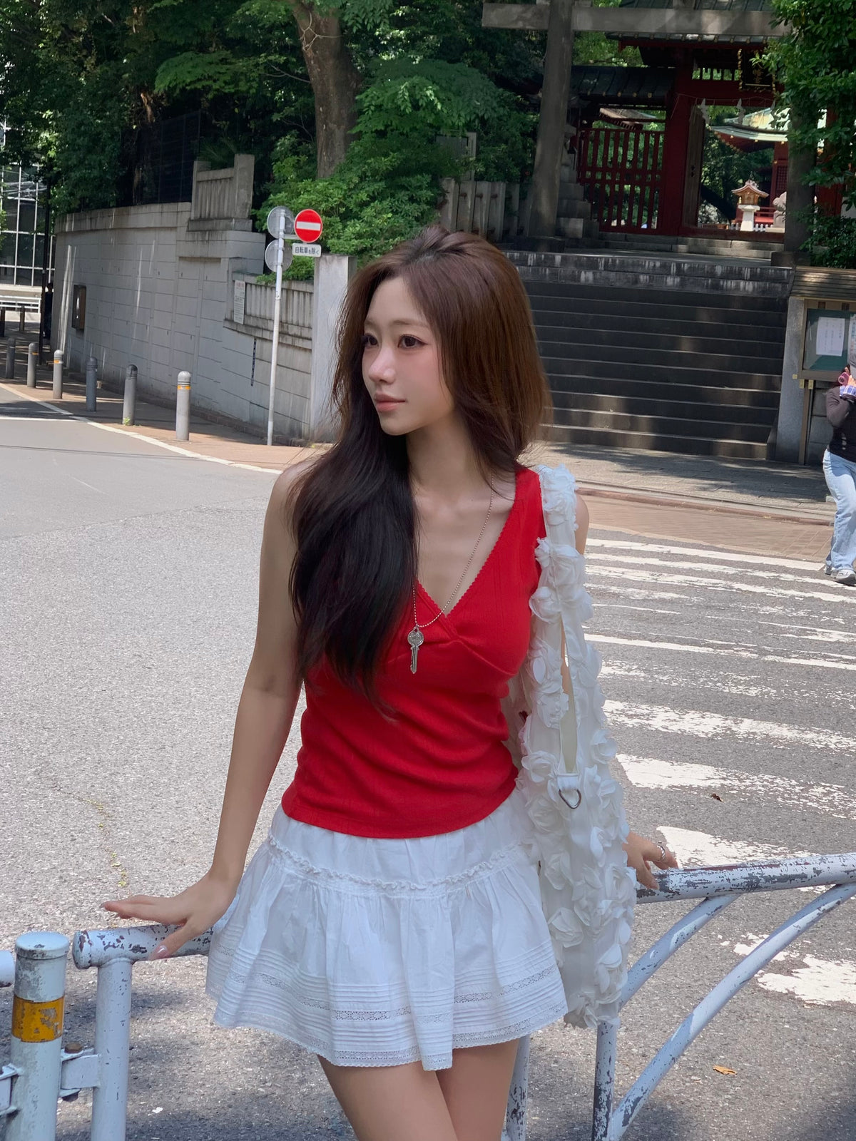 Berry Punched Red Top