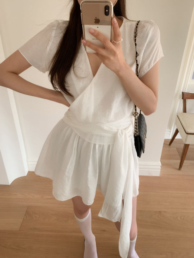 Flare Wrap Dress
