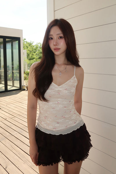 Vintage Flower Sleeveless