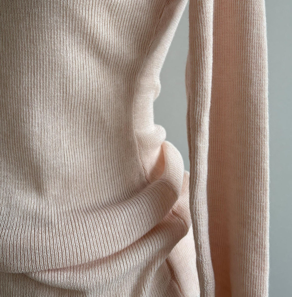 Mellow Soft Pink Knit