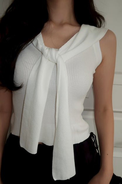 Marine Set [Sleeveless+Shawl]