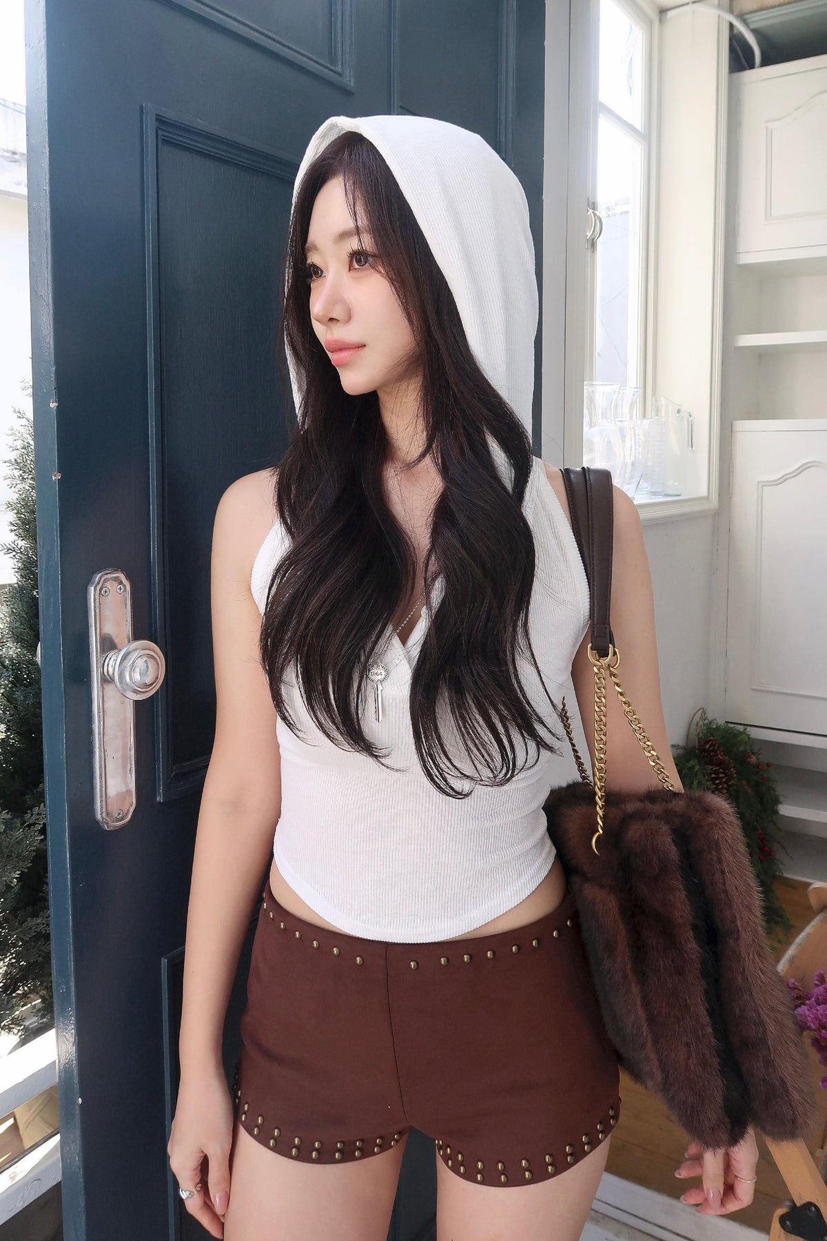 Hoodie Sleeveless (W)