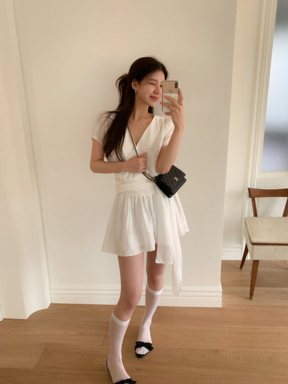 Flare Wrap Dress