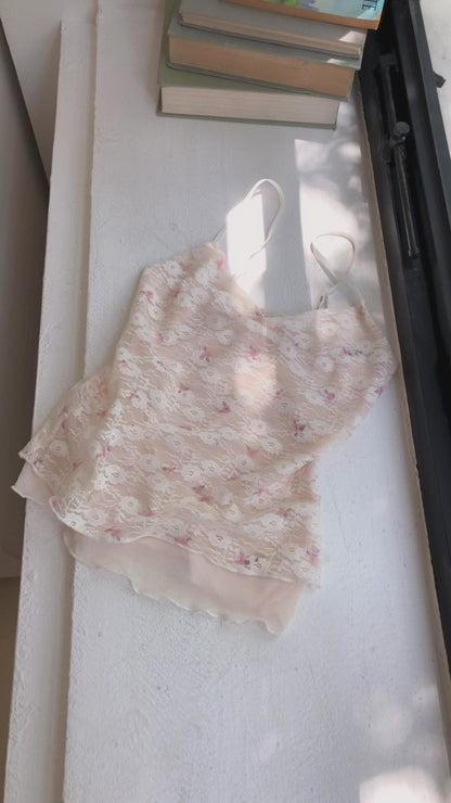 Vintage Flower Sleeveless